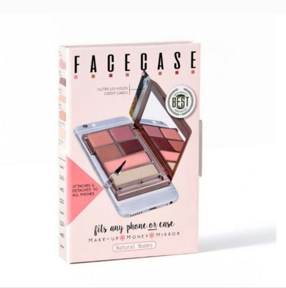 FaceCase Natural Nudes Makeup Palette NIB